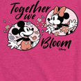 thumbnail image 3 of Disney - Mickey & Minnie - Together We Bloom - Toddler & Youth Girls Short Sleeve Graphic T-Shirt, 3 of 5