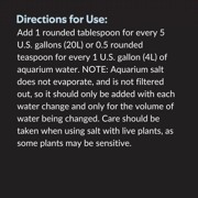 Aquarian By API Aquarium Salt 36 oz. Carton
