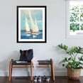thumbnail image 3 of Art.com Summer Regatta III Art Print by Julia Purinton, Black Frame Wall Art, 32" x 40", 3 of 5