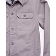thumbnail image 3 of Ring Of Fire Big Boy's Woodman Jacket Gray Size Large, 3 of 9