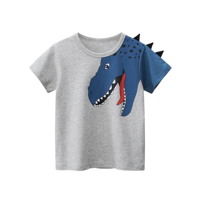 Camiseta de juego para bebés y niños pequeños en color gris (paquete de 1)