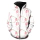 thumbnail image 1 of Sudadera con capucha y cremallera para hombre, diseño de flores de magnolia, para adolescentes, primavera, estilo Harajuku divertido, con capucha, estilo hip hop, estampado 3D, ropa de calle de gran t, 1 of 6
