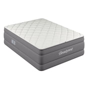 Beautyrest 20-Inch Queen Cushion Aire Quilted Pillow Top Air Mattress with Built-in Pump