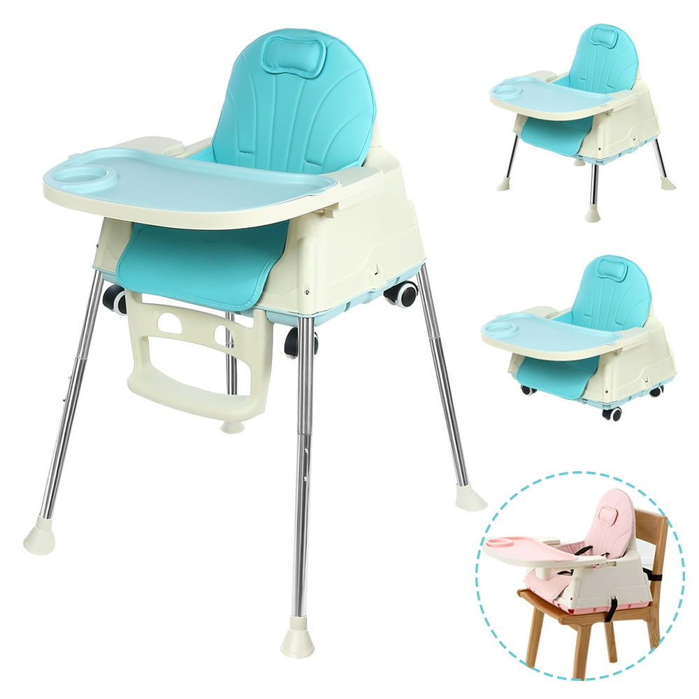 3 IN 1 Baby High Chair Baby Feeding High Chair with Adjustable Tray