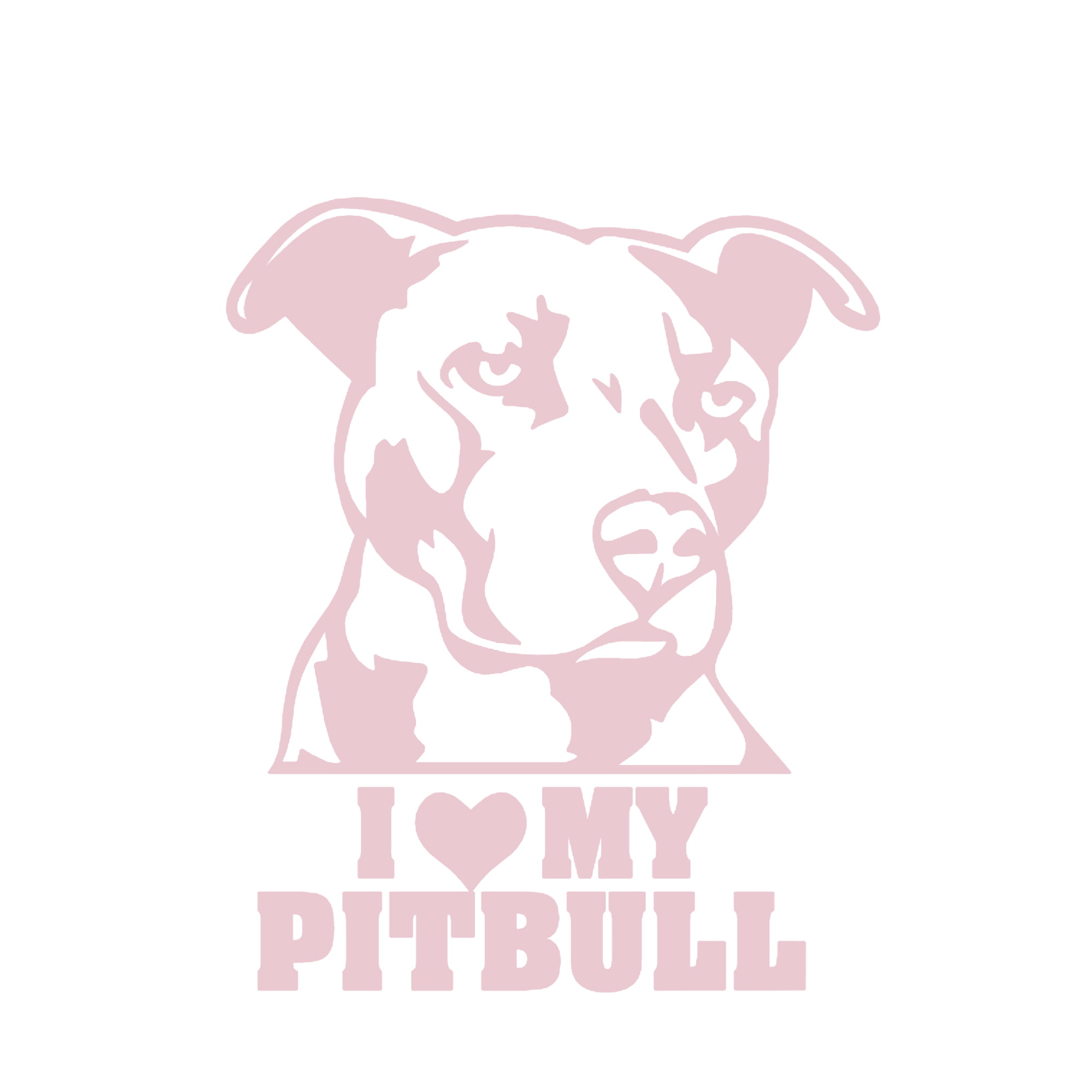 Pit Bull Rescue Funny Vinyl Decal Sticker Car Window laptop tablet truck 10" 
