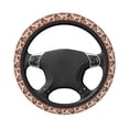 thumbnail image 3 of Haiem Snake Print Steering Wheel Cover 15 Inches for Women Men, Neoprene Anti-Slip Cute Car Steering Wheel Grip Wrap Car Accessories Protective Case Cover for Vehicle Truck SUV, 3 of 8