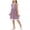 Purple, variant on HAOTAGS Tank Dresses for Girls 7-8,Comfort Everyday Shine Glitter Bow with Round Neck Sleeveless Party Dress Blue