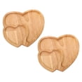 thumbnail image 3 of HINTRMENT 2pcs Bamboo Tray Small Non Slip Design for Barbecue Use, 3 of 8