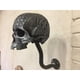thumbnail image 3 of Soporte para casco de calavera de motocicleta, soporte para casco con forma de calavera, decoración de pared, 3 of 3