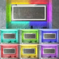 thumbnail image 4 of LUVODI Large LED Anti-Fog Bathroom Mirror 59x31in RGB Backlight Dimmable Makeup Mirror Square, 4 of 11