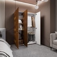 thumbnail image 3 of Ropero Closet Armario Bilbao 120Cm Maderkit Color Caramelo, 3 of 10