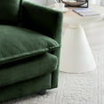 thumbnail image 4 of GAKMCIL 76.7" Loveseat Sofa with 2 Ottoman, 2 Seater with Upholstered Large Size Deep Seat for Living Home, 4 of 9