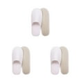thumbnail image 1 of 10 pares de pantuflas desechables de lana Coral Qarigey para Hotel Color sólido antideslizantes Type1 NO1, 1 of 6