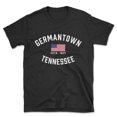 thumbnail image 1 of Germantown Tennessee Patriot Men's Cotton T-Shirt, 1 of 1