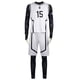 thumbnail image 3 of Disfraz de Cosplay de yoachi Isagi con cerradura azul, mono de Jersey blanco y negro, mono de fútbol, ropa de fiesta de Carnaval de Halloween, 3 of 4