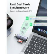 UGREEN SD Card Reader, Type C/USB 3.0 Memory Card Reader for Cellphone Tablet PC