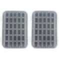 thumbnail image 1 of MasteelfCA 2Pcs Sewing Bobbin Box Plastic Storage Box Home Bobbins Case Embroidery Threads Cases with Sponge, 1 of 7
