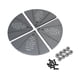 thumbnail image 5 of Juego de mordazas Cole de aleación de aluminio para proyectos de bricolaje, sujeción práctica para carpintería. Gris, 5 of 9