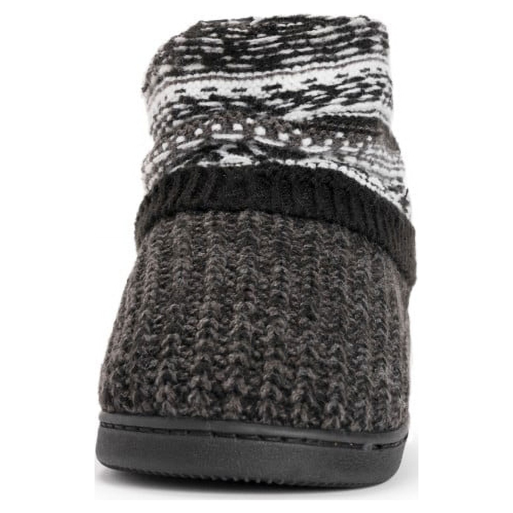 ROCHELLE SLP-BLACK/WHITE BOHO