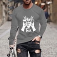 thumbnail image 2 of PuLe Men's Hoodie Men's Fashion Long Sleeve Oktoberfest T Shirt Casual Beer Pub Prints Sports Tops Mens A Shirt Men Shirt, 2 of 5