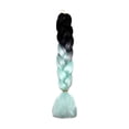 thumbnail image 2 of Freer Gradient Color Women Braid Hair Large Braiding Hair Wigs High Temperature Fiber Synthetic Hair Extensions, 2 of 6