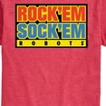 thumbnail image 3 of Rock 'Em Sock 'Em Robots - Rock Sock Em Logo - Men's Short Sleeve Graphic T-Shirt, 3 of 5