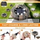 thumbnail image 3 of 4 Pack Led Solar Power Ground Lights Floor Decking Outdoor Garden Lawn Path, 3 of 5