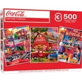 thumbnail image 1 of Masterpieces Puzzle Company Coca-Cola - 500 Piece Jigsaw Puzzles 3 Pack, 1 of 6
