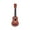 Red, variant on Ukulele for Beginners 4 String Mini Guitar Musical Instrument with Nylon Strings Portable Educational Music Toy for 3-5 Years Real Playable Tunable Ukulele
