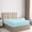 Light Blue Solid, variant on 4 Piece Set Sheet Set - Luxury 1800 Ultra-Soft Microfiber | Breathable and Wrinkle-Resistant Bed Sheets - Double Brushed - Deep Pockets - Easy Fit - 4 Piece Set - (Navy Blue Solid, 42X80)
