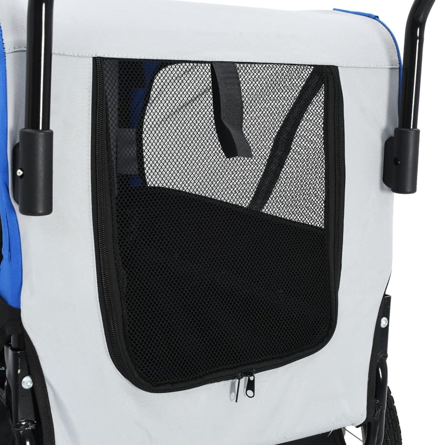 Pefilos 45" Heavy Duty Dog Bike Trailer, Foldable Pet Stroller Bicycle Carrier, air wheel Pet Bike Trailer for Dogs, Blue Pefilos 45" Heavy Duty Dog Bike Trailer, Foldable Pet Stroller Bicycle Carrier, air wheel Pet Bike Trailer for Dogs, Blue