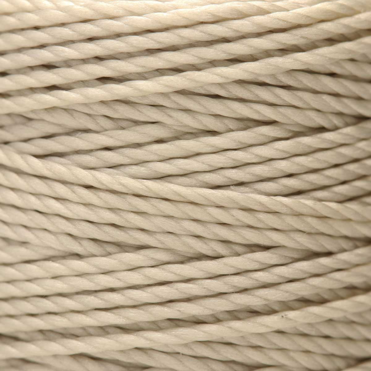The Beadsmith S-Lon Heavy Nylon Cord – Light Grey Color – TEX400, .9mm Diameter, 4-Pack, 35 Yard Spools – For Stringing Beading Crochet, Micro-Macrame Jewelry & Kumihimo Projects
