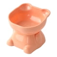thumbnail image 4 of Tazón de comida para gatos , Tazón de comida para gatos y ancho, Plato de comida para gatos, Tazón de comida para gatos , Rosado, 4 of 8