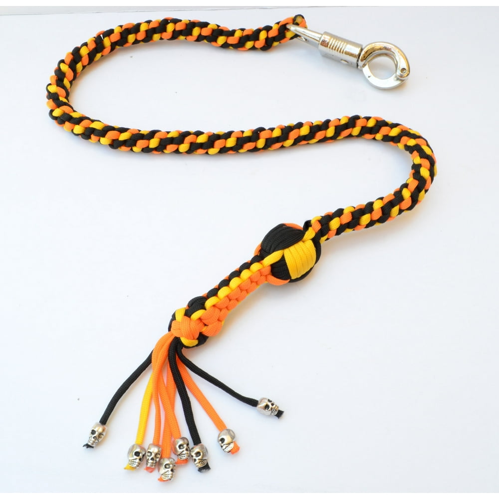 paracord biker whip