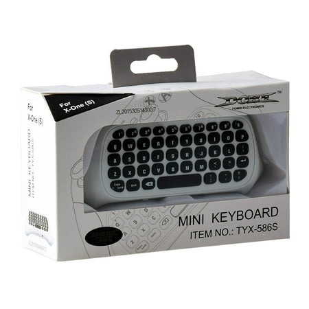 DOBE 2.4G Wireless Mini Keyboard for Xbox One S Slim Gamepad Controller White (Best Midi Pad Controller 2019)