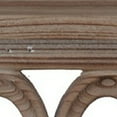 thumbnail image 2 of Benzara BM180978 Finely Carved Wooden Wall Shelf, Brown - Medium, 2 of 3