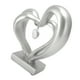 thumbnail image 1 of Dekaim-Escultura De Doble Corazón, Estatuas De Corazón Romántico De Resina, Escultura De Amor para Pareja, Estatua De Amor, Aniversario De Deshierbe(BS20621), 1 of 5