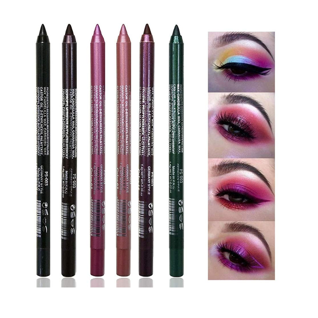 Red eyeliner pencil discount