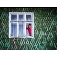 thumbnail image 2 of Steverson, Michael 24x19 Gold Ornate Wood Framed with Double Matting Museum Art Print Titled - Daniel In The Window, 2 of 4