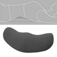 thumbnail image 6 of Dualoai Waist Support Cushion Soft Lumbars Support Cushion for Work recliner Car Seat Deep Gray, 6 of 9