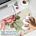 thumbnail image 4 of Long Mouse Pads for Desk,Pioneer Flower Floral Print Pattern Desk Mats on Top Of Desks, Desk Mouse Pad Extra Large with 3mm Non-Slip Base and Stitched Edge for Gaming,Office,Work,Home 31.5"x11.8", 4 of 6