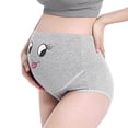 thumbnail image 2 of Bragas De Mujer Bragas De Maternidad Calzoncillos Elásticos Calzoncillos De Color Sólido Mezcla De Algodón Para Mujer Inicio ANGGREK Otros, 2 of 8