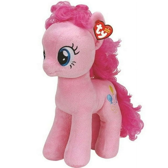 TY Beanie Babie - Pinkie Pie Pony 7" Plush (BONUS 1 FUN CHOPS)