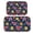 Pioneer Flower Floral Print Pattern-2, variant on Pioneer Flower Floral Print Pattern Bath Mat Set Of 2,Non-Slip Rug for Bathroom,Kitchen,Bedroom,Entrance, 30x17 and 23.5x15.7 Inches