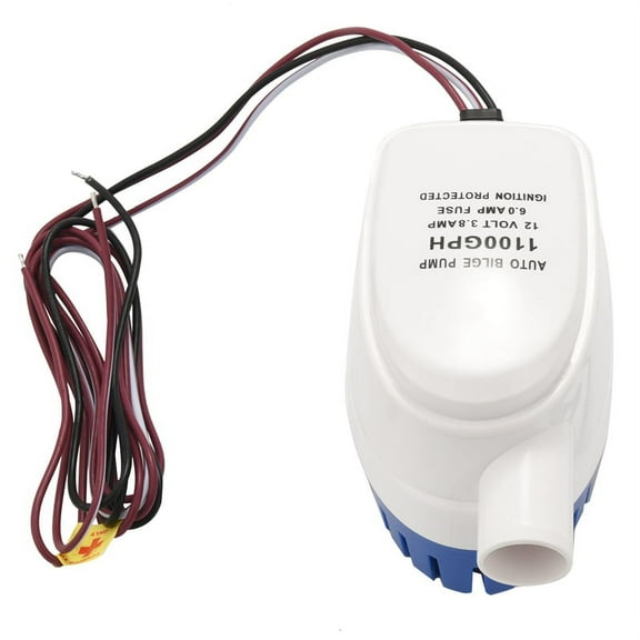 1 x Automatic Bilge Pump-White&blue
