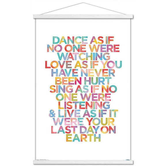 Young And Proven - Dance Wall Poster with Magnetic Frame, 22.375" x 34"