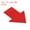 Red, variant on 6x4.7" Arrow Sticker Directional Sign Frosted Finish Adhesive Removable Floor Decal, Red, 8 Pack