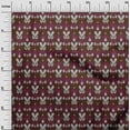 thumbnail image 2 of oneOone Polyester Lycra Fabric Paisley Ikat Decor Fabric Printed BTY 56 Inch Wide, 2 of 4