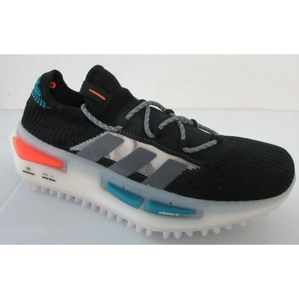 Ad-id-as FZ5706 Men's Originals NMS_S1 Core Black Shoes Size 8