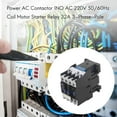 thumbnail image 5 of Contactor de potencia CA 1NO CA 220V 50/60Hz Relé de motor de bobina 32A Trifásico-Polar, 5 of 5